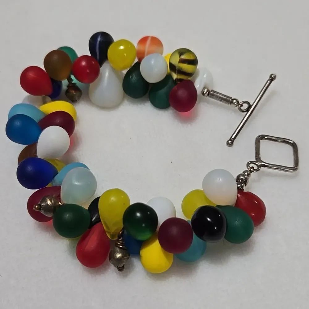 Vintage African Wedding Bead Bracelet